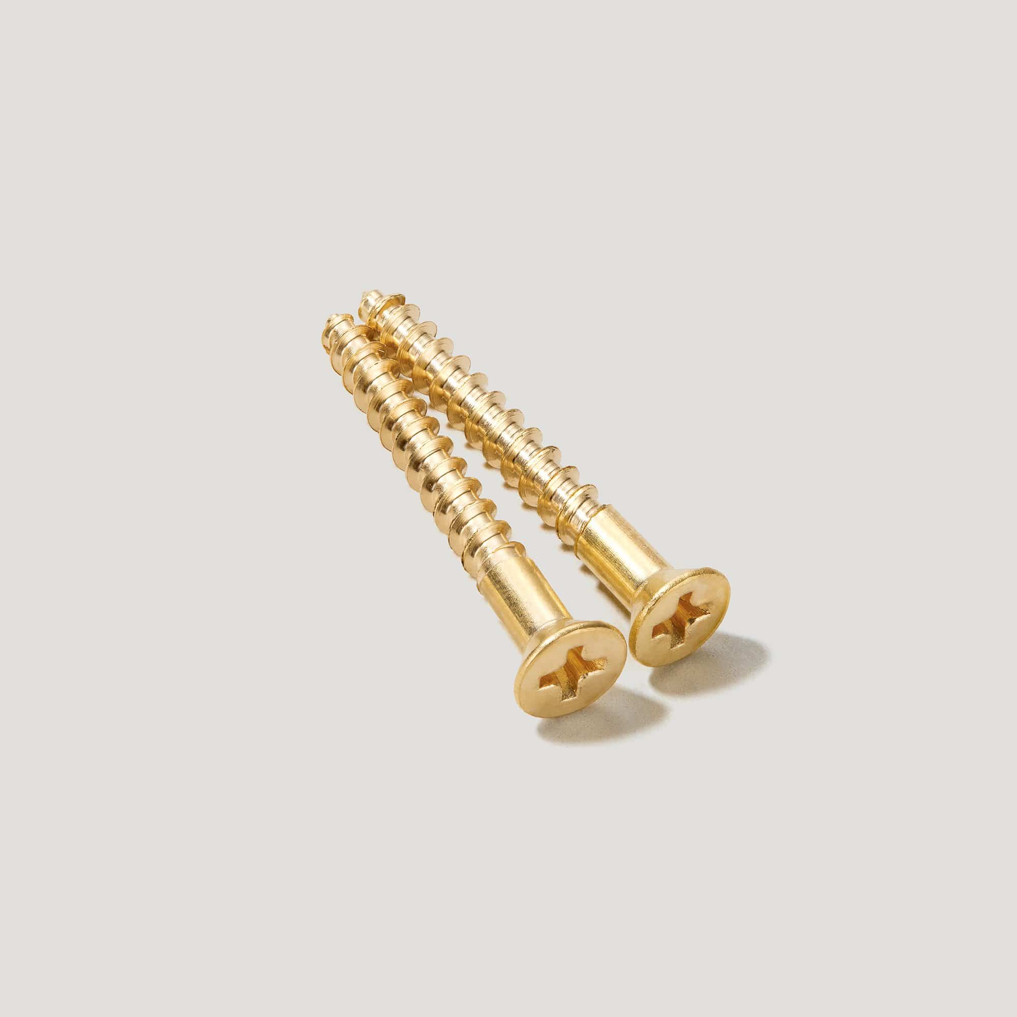 Plank Hardware Hooks DAVIS Curved Hook - Solid Brass - 80mm