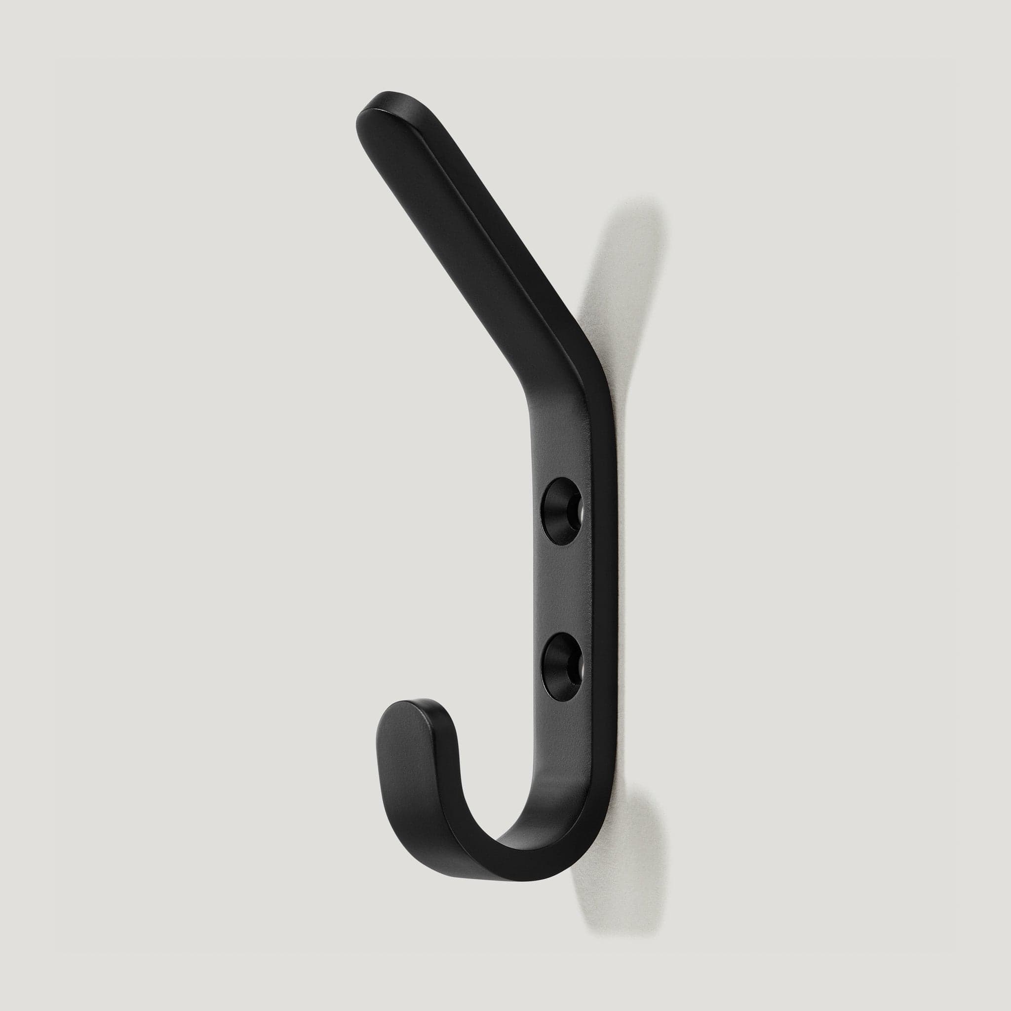 Plank Hardware Hooks HOFFMAN Tapered Top Hook - Black